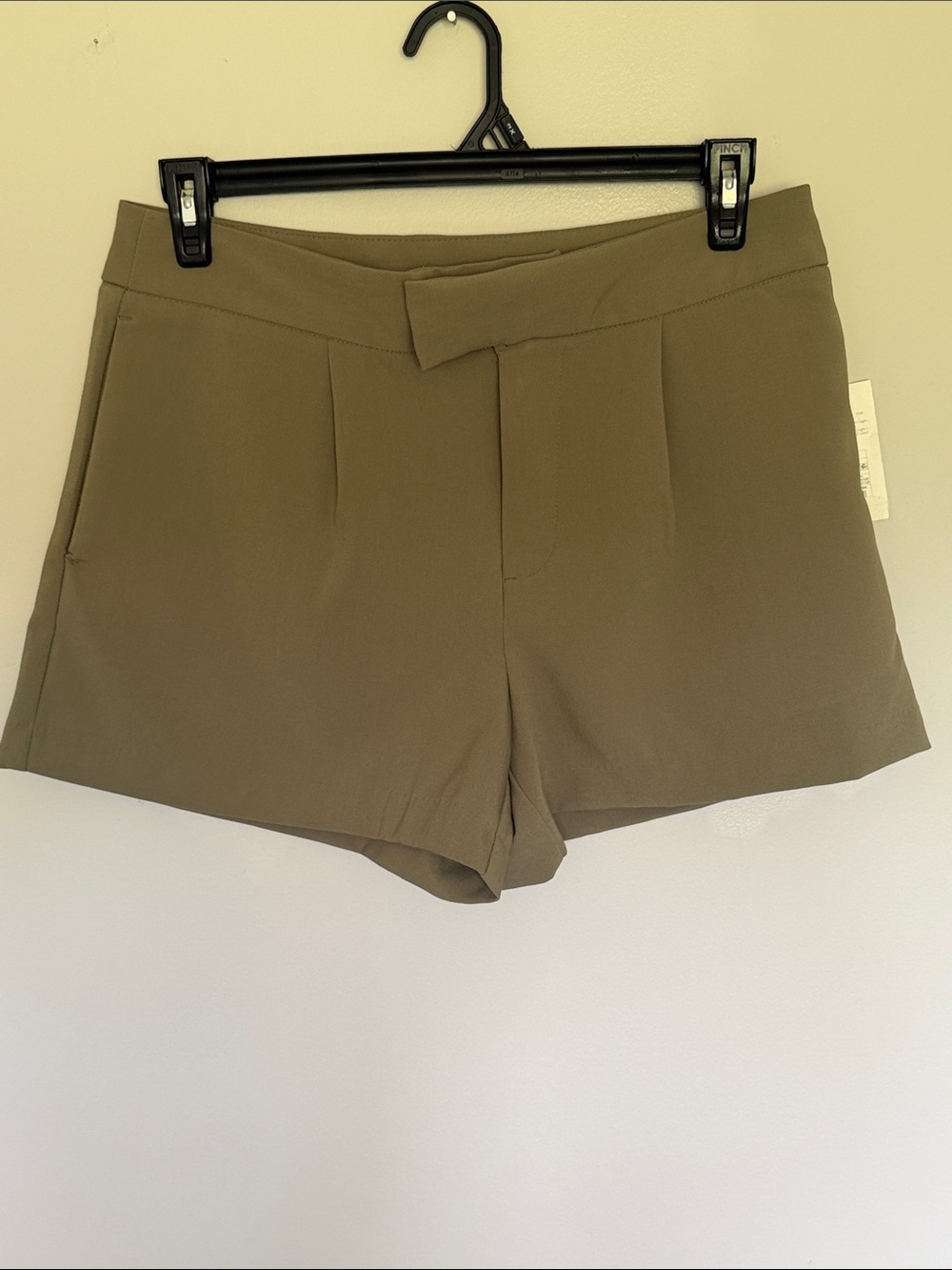 NWT Khaki color Dress Shorts - size 12